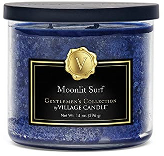 Village Candle Moonlit Surf Schüssel, mittelgroß, 400 ml, Blau, 1 Stück