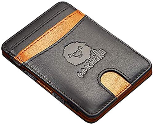 CONNEMARA Portefeuille Magique, Porte-Monnaie Homme Porte-cartes Crédit Porte-documents Portefeuille Homme Slim Portefeuille Homme Cuir Convient pour Porte-cartes Crédit Femme Idée Cadeau, Classique.,