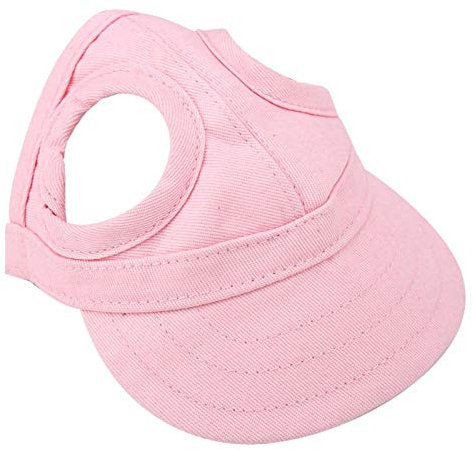 Hundekappe, Haustier-Baseball-Hut Sunbonnet(Pet Cap Powder, M)