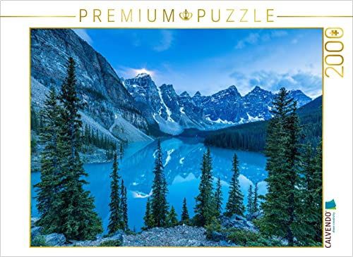 CALVENDO Puzzle Lake Moraine 2000 Teile Lege-Größe 90 x 67 cm Foto-Puzzle Bild von Roland Brack