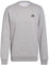 adidas Feelcozy Essentials Fleece Sweatshirt, Felpa Uomo, Medium Grey Heather/Black, M