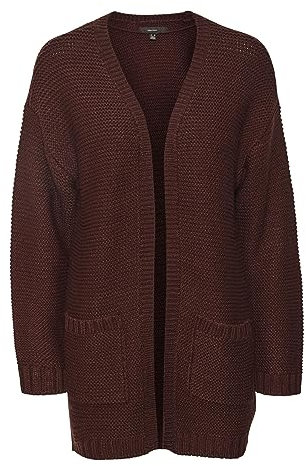 VERO MODA Damen Vmno Name Ls Cardigan Noos Strickjacke, Winetasting, XS EU