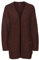 VERO MODA Damen Vmno Name Ls Cardigan Noos Strickjacke, Winetasting, XS EU