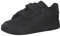 adidas Garçon Unisex Kinder Advantage Lifestyle Court Two Hook-and-Loop Shoes Chaussures de Tennis, Core Black/Core Black/Grey Six, 22 EU