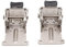 2 Stück 180 Grad Klappbare Scharniere, Zinklegierung Selbstverriegelnde Scharniere, Tischbein Klappbare Klammern Schloss, Hardware Set für Schrank, Kleiderschrank, Tür, Tischbeine, Bettbein, Werkbank