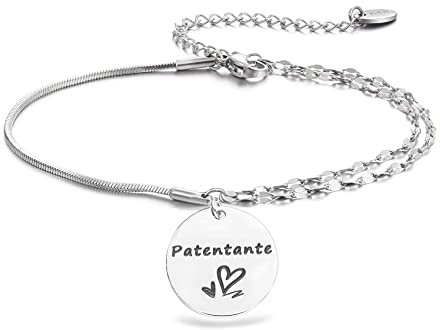 Melix Home Patentante Armband Hochzeitsgeschenk für Patentante Schmuck Armbänder (godmother-bracelet-white)