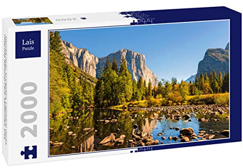 Lais Puzzle Merced River, EL Capitan, Cathedral Rocks, Yosemite National Park, Kalifornien, USA 2000 Teile