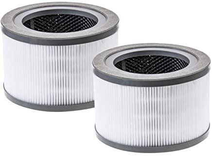 IUNSER 2PC Luftreiniger Sieb Austauschbares Filtersieb Luftreiniger Zubehör Filter Pumpe C Schlauch (White, One Size)