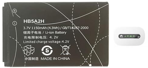 Aousavo HB5A2H Replacement Battery Compatible with Huawei IDEOS X2 U8500 U3100 U7510 Huawei Router E5200C, E5200W, E5220, E5805, EC5805 3G ET5321S
