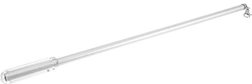 Angoily Tringles À Rideaux Grises De 50 Cm Construction Robuste pour Rideaux Lourds