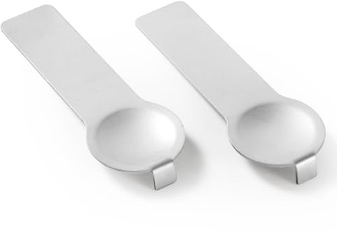 BOXOB 2pcs Double-Sided Italian Bracelet Link Tools, 9mm Charm Opening Tool Thumb Style Stainless Steel Bracelet Helper Fitting Tool Metal Jewelry Openers for Adding and Removing Charms