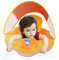 Myir JUN Schwimmring Baby mit Markise Schwimmring Baby mit Rückenlehne Aufblasbare Baby Schwimmsitz Schwimmhilfe Swimtrainer Schwimmtrainer Kinder Kleinkind Schwimmreifen Float