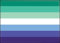 Ata-Boy Gay Herren Pride Flagge, 6,3 x 8,9 cm, Magnet