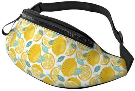 Crossbody-Bauchtasche für Damen und Herren, süße Zitrone, süß, sauer, Reisegürteltasche, Laufgürteltasche für Damen und Herren