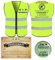Gilet Pensione Divertente + Biglietto Auguri Pensionato +Spilla Pensione Idea Regalo Pensione Uomo Originale - Regali per Pensione Gadget Scherzi Pensionato Originali ﻿