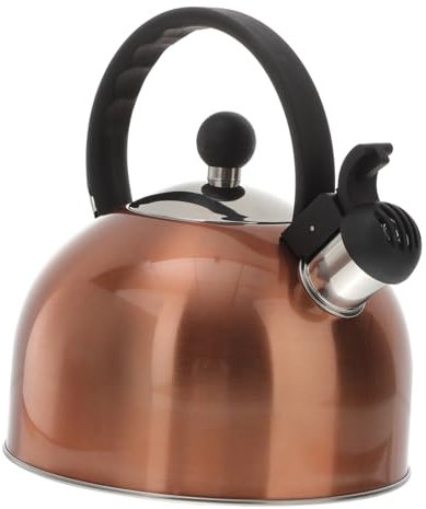 Cabilock 1 Pc Bollitore Di Clacson Bollitore Per Il Teiera Sonora Bollitore Per Tè e Bollitore Sicuro Per Piano Cottura Bollitore Per Acqua Calda Istantanea Acciaio Inossidabile