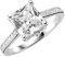 Giorgio Martello Milano Ring Mit Schwarzen, Hellblauen Oder Weißen Zirkonia, Silber 925 Weiss, 60 925 Sterling Silber
