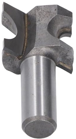 1/2in Shank Router Bit, Half Round Edging Router Bit for Door Table Cabinet Shelve, Tungsten Steel Router Bits for CNC, Handheld and Bench Mounted Routers