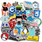 50Pcs/Pack Stickers with Programmer Software and Programming Languages, Waterproof Vinyl Anime Stickers for Laptop, Water Bottle, Guitar, Travel Gift for Kids, Teens, Adults, Girls