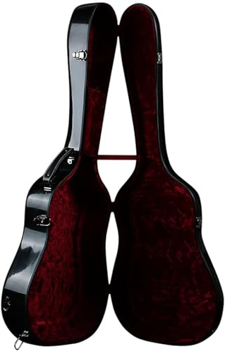 misppro Gitarrentasche, Rucksack, tragbar, wasserabweisend, Fiberglas, Gigbag mit Schultergurt, für Reisen und Auftritte, für 101,6 cm (40 - 104,1 cm) Gitarren