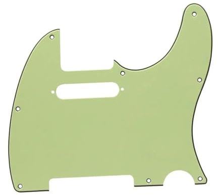 Professionelle Schlagbrett für E-Gitarre 8 Löcher Professionelles E Gitarren Schlagbrett Standard TL Stil Musikinstrumenten Zubehör(Type 7)