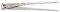 Neo Tools 01-165 Pinza per casseforme Terminazione senza manico, cromato, 300 mm