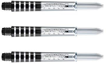 WINMAU Prism Force Klare Intermedaite Polycarbonate Dart Stems - 1 Sätze pro Packung (3 Schäfte insgesamt)