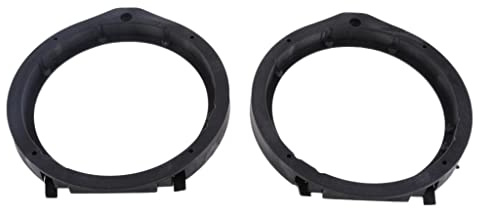 Almencla 2x 6.5 inch Car Speaker Spacer Ring Brackets Replacement for Honda Civic, Accord, CRV,Fit,CITY