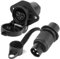 AGRISHOP 12V Bouchon Fiche Prise Remorque 3 Broches Connecteur Mâle Femelle Adaptateur pour RV Caravane Tracteur Camion Van Conseil