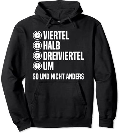 Uhrzeiten in Ostdeutschland so tickt die Ossi Uhr Osten Pullover Hoodie
