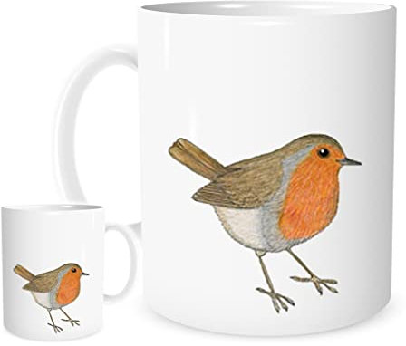 11OZ A Robin Mug for Tea or Coffee