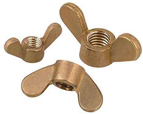 M5,Aile en cuivre 5pcs/en laiton Boulons et vis standard de noix de papillon