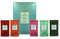 Domori Assortimento di Tè Natalizi Fruttati, Scatola Regalo per Degustazione Tè, Tisana, Carcadè e Rooibos, 20 Filtri, 180g, Dammann Frères