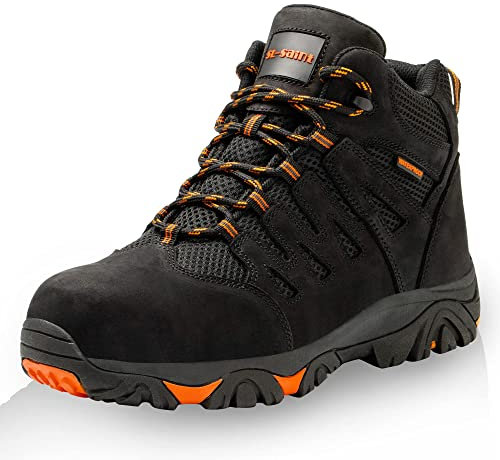 SL-Saint Wasserdichte Arbeitsstiefel für Männer Composite Toe Isolierte Wanderungen Industrie&Bau Sicherheitsschuhe 6'' (adult, men, numeric_44, numeric, eu_footwear_size_system, medium)