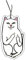 2x Katze Mittelfinger Duftbaum Auto Lustig, Duftspender, Tuning, Car Air Freshener, Duftanhänger Set