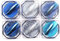 Pure vie Glitzer für Nägel, 6Farben Glitzerpulver Nail Art Gelnägel Deko Zubehör, Chrome Nail Powder Neonail Glassy Pearl Effect Glitzer Gesicht Pigmente Glitter für Körper Haare Face Body Festival