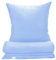 COZY HEAVEN | Luxus Lyocell Bettwäsche (Tencel™) | Gewonnen aus Eukalyptus u.a. | Ultra weich & hochwertig | Hypoallergen | Atmungsaktiv gegen Schweiß | Nachhaltig (Ice Blue, 200x200 + 2X (80x80))