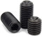 10/20 Stück M4 M5 M6 M7 M8 M10 M12 Feingewinde Schwarz 12,9 Edelstahl Innensechskant Innensechskant Schraube Konkav Ende Set Bolzen(10pcs M8x1x16)