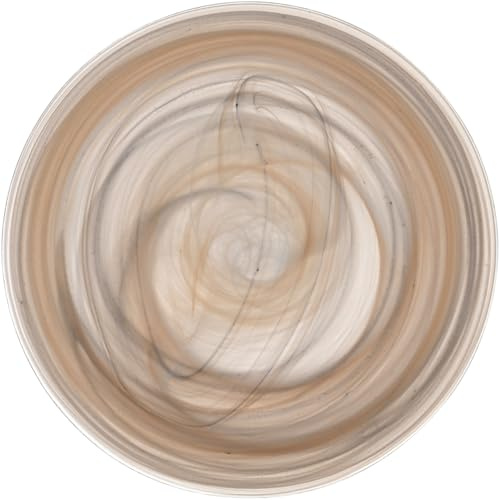 LEONARDO HOME Alabastro Teller, 1 Stück, einzigartiger Teller aus geschleudertem Alabasterglas, organische Textur, ästhetischer Kuchenteller für Desserts, Durchmesser 21 cm, mehrfarbig, 026790