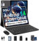 ZIOVO Android 14 Tablet 10 Pulgadas, 22GB RAM+128GB ROM (TF 1TB), 5G WiFi, Widevine L1/Octa-Core/2.0 GHz/8000mAh/Cuerpo Metálico/8+5MP/Tablet 2 en 1 con Teclado y Ratón- Negro