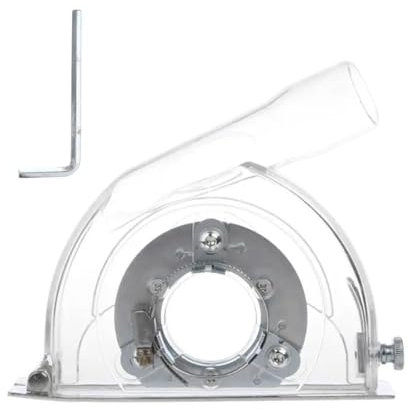 Grinder Shroud Clear Cutting Dust Shroud Grinding Cover for Angle Grinder & 3/4/5 Saw Blades