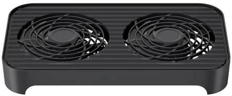 sodeber Two 140mm Fan Cooling Base For Routers And Miniature PCs With USB Power Interfaces Quiet 18dBA Operations