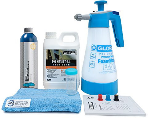 Autopflege-Shop.de Gloria Foam Master FM10 + ValetPro Snow Foam + Koch Chemie NanoMagic Shampoo + Zubehör