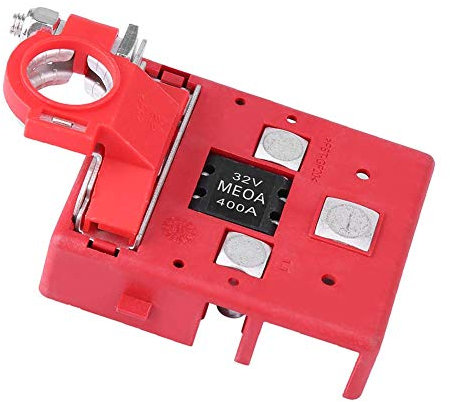 Aramox Battery Distribution Terminal,32V 400A Quick Release Fused Battery Distribution Terminals Clamps Connector Professional Power Distribution Device