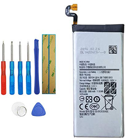 Vvsialeek EB-BG930ABE Ersatz Akku Kompatibel Für Samsung Galaxy S7 SM-G930F, SM-G930A, SM-G930P, SM-G930V, SM-G930T, SM-G930R, SM-G930F, SM-G930FD with Toolkit