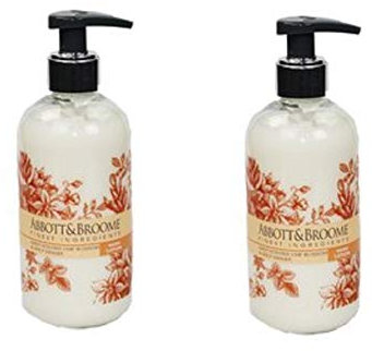 Abbott&Broome Handlotion Set 2 x 300 ml Spender Aromatische Lindenblüte & würziger Ingwer
