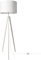 Paco Home Stehlampe Wohnzimmer Standlampe Wohnzimmerlampe E27 Fassung Leselampe Stoffschirm Lampe Schlafzimmer Stativ Stoff Lampenschirm Mit Schalter
