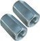 AERZETIX - C49600 - Set di 2 Dadi di accoppiamento esagonali lunghi M12x36mm - dado di prolunga - acciaio al carbonio con filettatura metrica