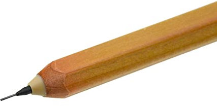 office box Lot de 6 porte-mines hexagonaux en bois massif - REF. 31705 - Fabriqué en bois avec caoutchouc inclus (6)