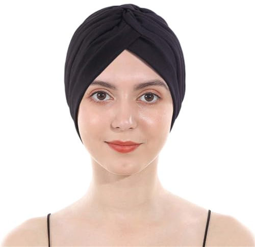 YEHUDAF LEE Turbane für Damen–Elastische Kopftücher Chemo/Bandana Damen–Bequeme Kopfbedeckung(Mehrfarbig) (DE/NL/SE/PL, Alphanumerisch, Einheitsgröße, 22)